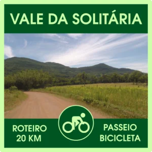 Rota ciclística em GPS pelo Vale da Solitária
