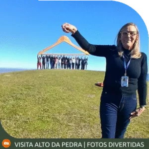 Visita com fotos divertidas | Parque Alto da Pedra (2a a 6a-f)
