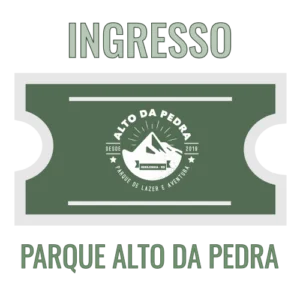 Ingresso ao parque Alto da Pedra (fim de semana)